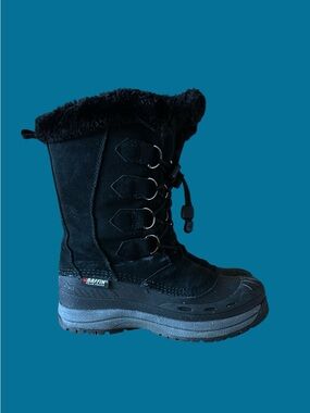 🥶 🔥 Baffin Women's Black and Gray Winter Boots 🔥 🥶